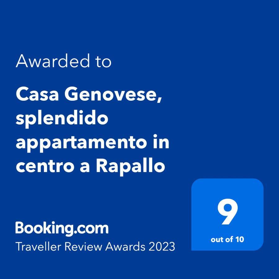Casa Genovese, Splendido Appartamento In Centro A ราปาลโล ภายนอก รูปภาพ